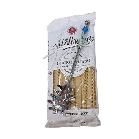 Pasta Schöpfer mit Pasta aquablau Glas Perlen  1 Set