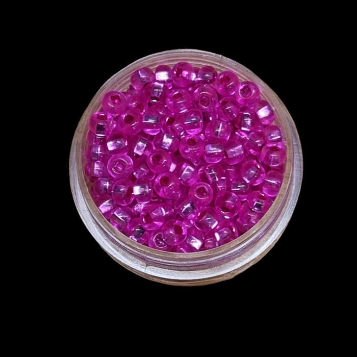 Rocaille 4.2mm #6 Pink silverline ca. 19gr.  Pericosa