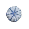 Ringtop Glasperle 25mm Blume zart blau Herz  mit Zirkon Swissmade – Bild 2