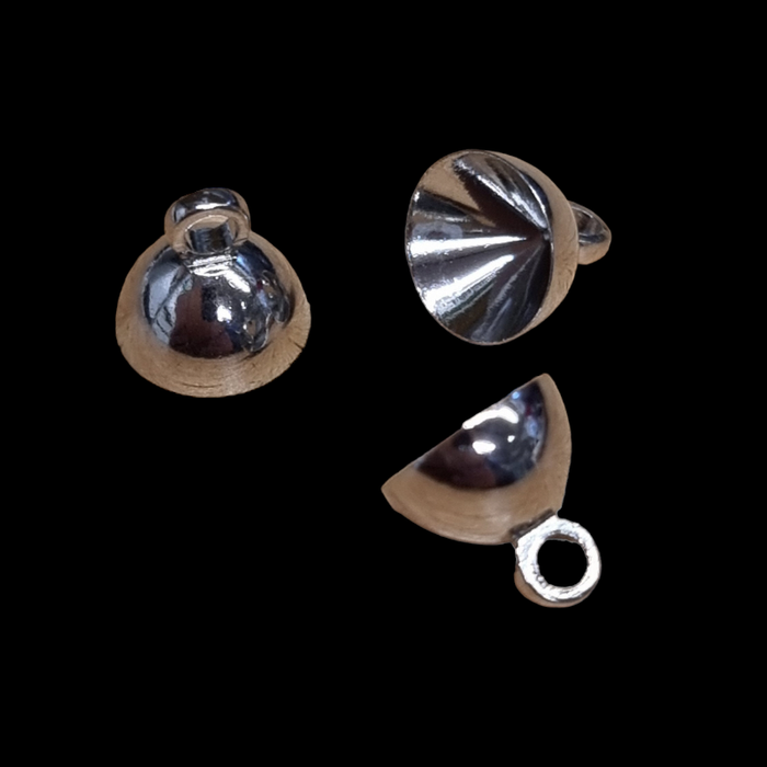 Kappe mit Öse 7x4mm 10 stück