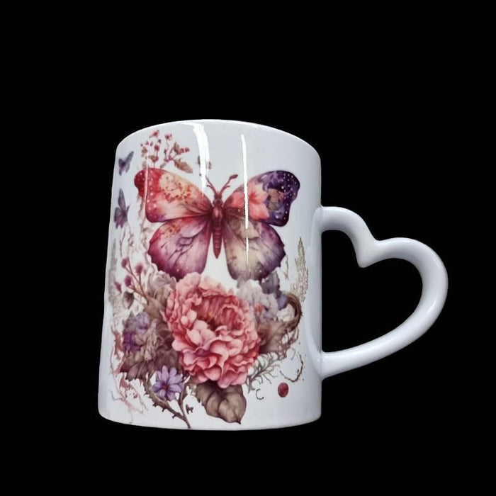 Tasse Schmetterling hinten und vorne 1 Stk