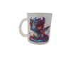 Glas Tasse matt Drachen rundum bedruckt  1 Stk – Bild 2