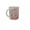 Glas Tasse matt Blumenwiese Libelle bedruckt  1 Stk – Bild 2