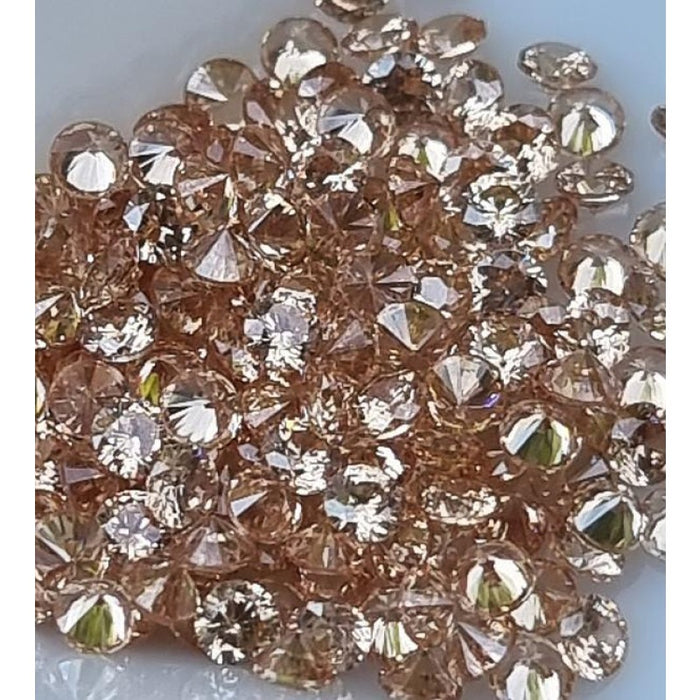 Zirkon Champagner 2mm bis 650 C° Farbstabil 1 Stk