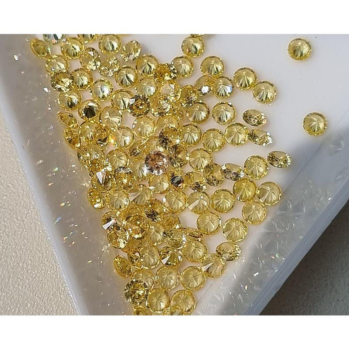 Zirkon gelb 3mm bis 650 C° Farbstabil 1 Stk