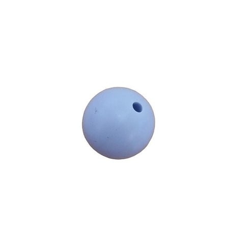 Silikon Perle hellblau 15mm