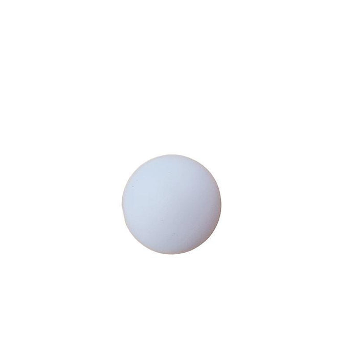 Silikon Perle weiss 15mm
