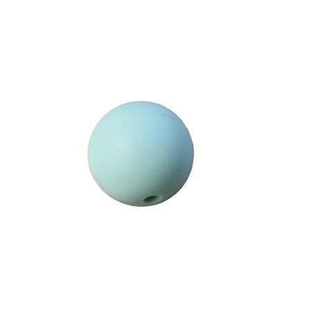 Silikon Perle helltürkis 15mm