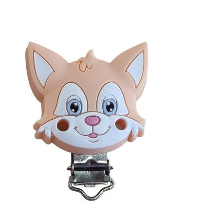Starter Clip Fuchs Silikon lachs 60x45mm