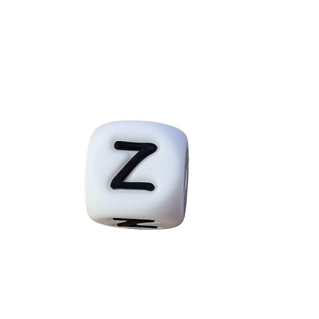 *Z* Silikon Buchstaben weiss / schwarz 12mm