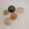 Cabochon Mondstein gemischte Farben Set 16 ca.10-15mm 5Stk.