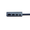 Graphit Roller Ohrstecker 4 Grössen 1 Stück – Bild 2