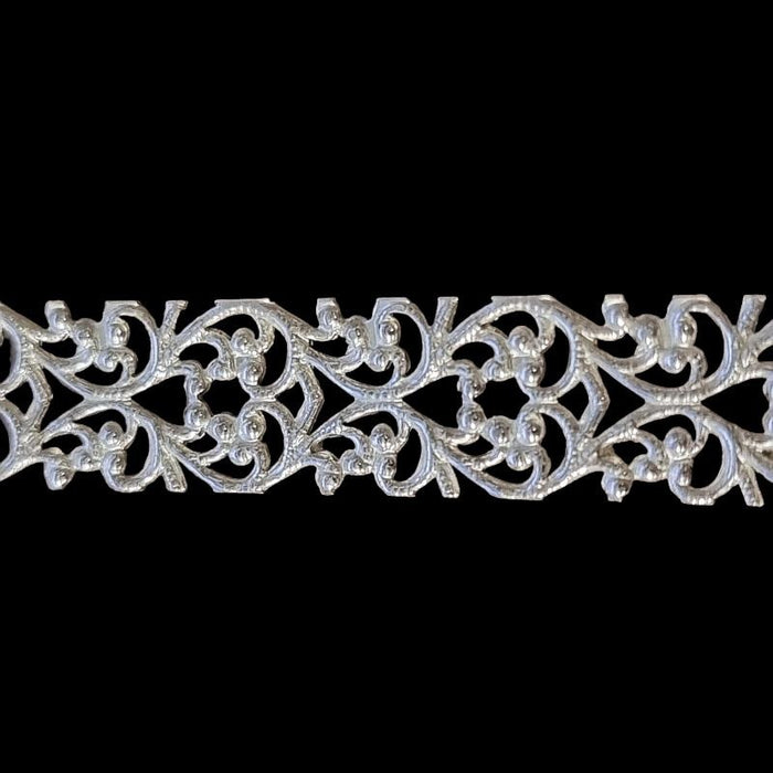 Silber 935 Schnörkel 10x0.6mm 10cm