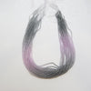 Facettierte, mehrfarbige Glasperlen grau rosa 3mm 1 Strg