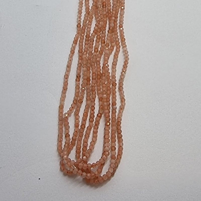 Sunstone facettiert 1.7mm 1 Strang