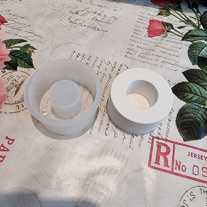 Kerzenhalter klein rund 53x27mm, innen 22mm  1 Stk