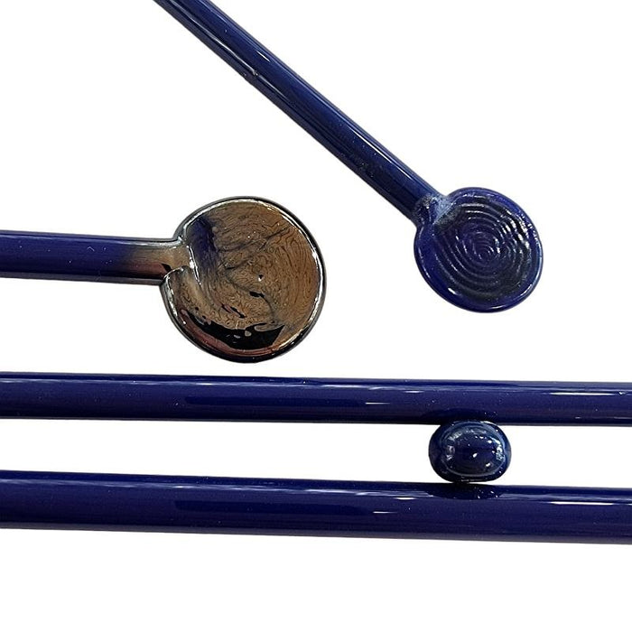 Reichenbach Glasstäbe Irissattblau 75-95gr.