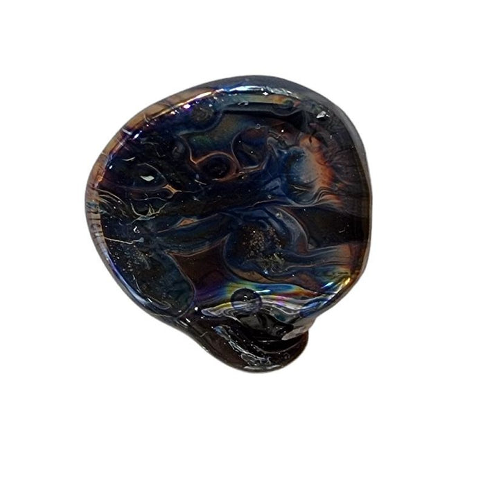 Reichenbach Glasstäbe silberbraun dunkel 50-70gr. – Bild 2