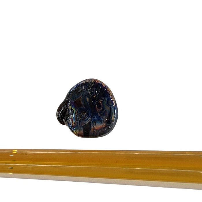 Reichenbach Glasstäbe silberbraun dunkel 50-70gr.