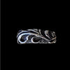 Edelstahl  Ring Schnörkel 8mm Grösse 11 (51)