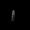 Edelstahl  Ring Blümchen + Schnörkel 8mm Grösse 10 (50)