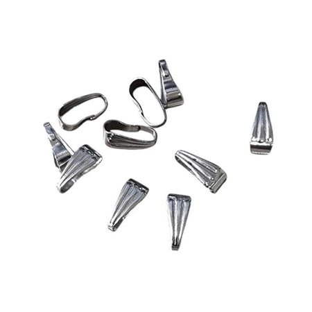 Aufhänger Edelstahl Streifen 4x8.5mmx 3.5mm 10Stk.