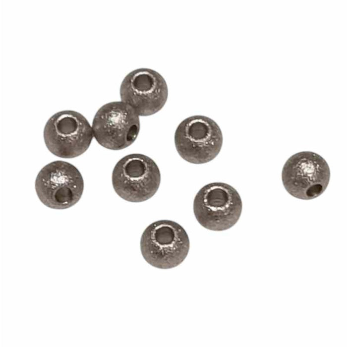 Metallperlen Edelstahl Stardust 3x2mm 10Stk
