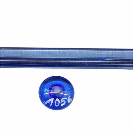 XL Effetre Glasstäbe Blau dunkel transparent 1 Kilo