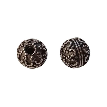 India Edelstahlperle 8x7.5mm 1 Stück