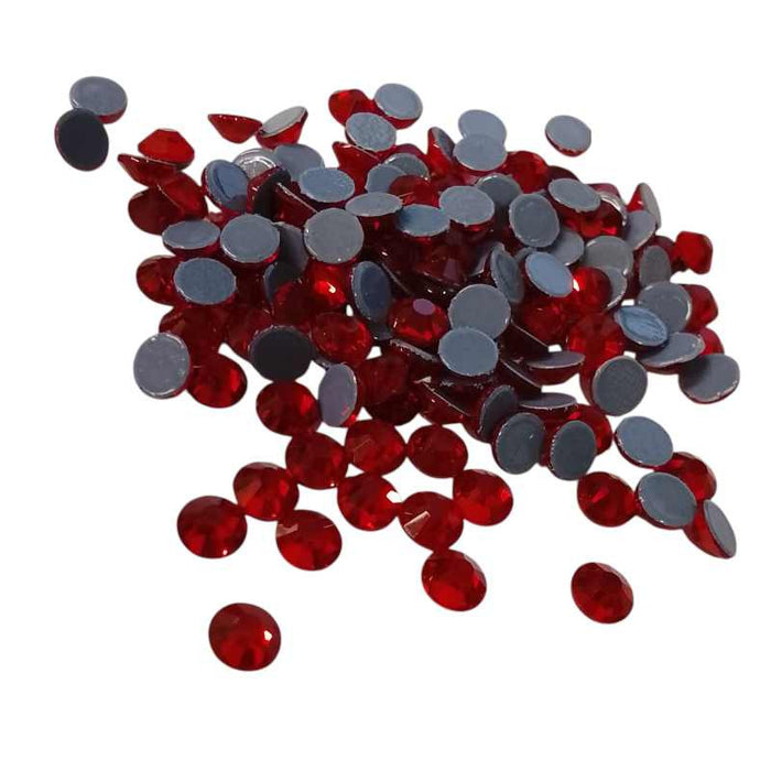 Hotfix 5mm Siam strass 144Stk