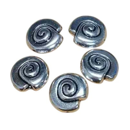 Perle Schnecke 14x13.5x7mm 5 Stück