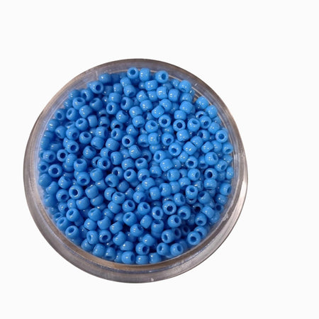 Rocailles Perlen himmelblau ca. 2 mm | 18 g