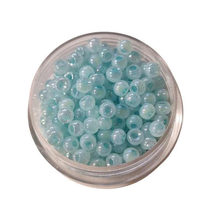 Rocailles Perlen Babyblau ca. 4 mm | 18 g