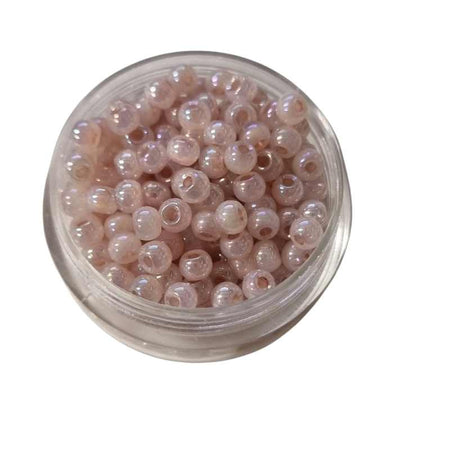 Rocailles Perlen altrosa ca. 4 mm | 18 g