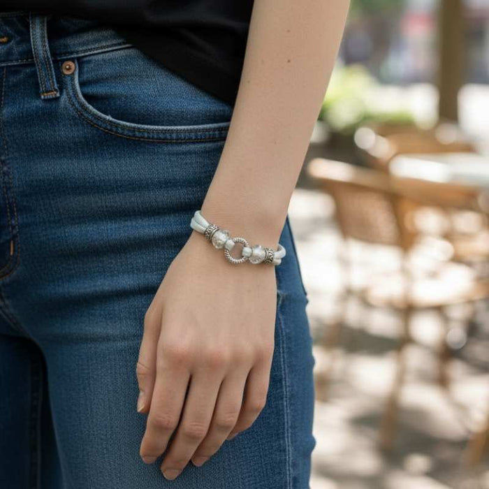 Armbandset ibiza silber – Bild 2
