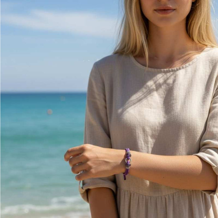 Armbandset ibiza violett – Bild 2