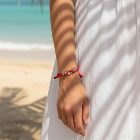 Armbandset ibiza rot – Bild 2