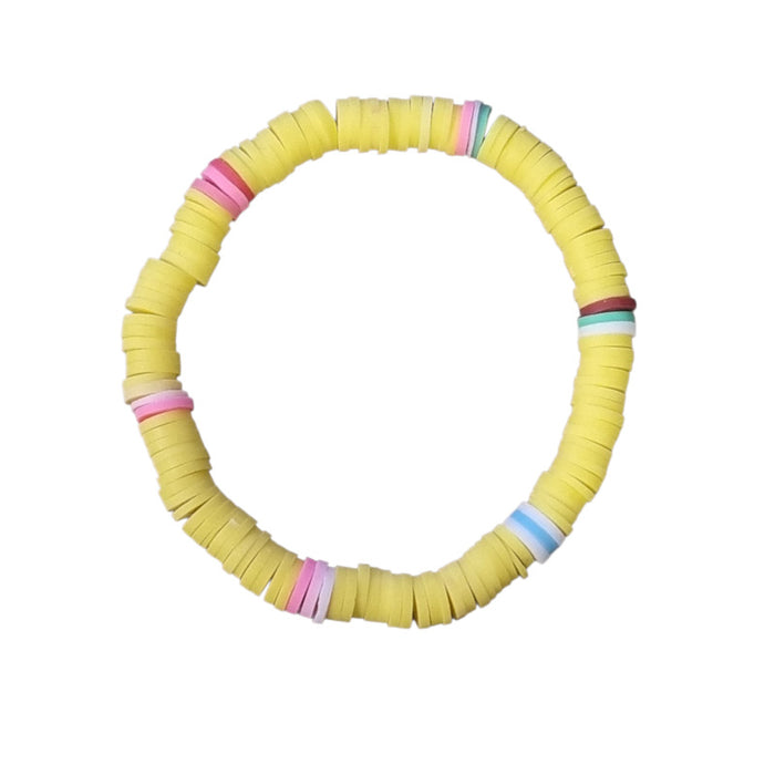Surfer Armband 5cm Gelb 1 Stück