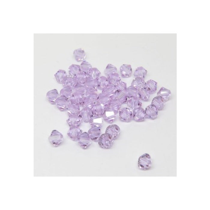 Swarovski Xilion Bicone hell violett 4mm 48 Stück