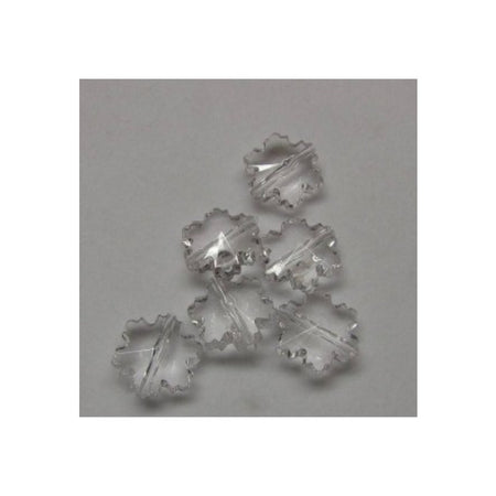 Acryl Stern transparent 20 Stück