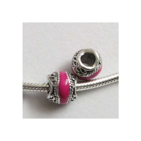 Easy style Metallperle Pink Thahiti 1 Stück