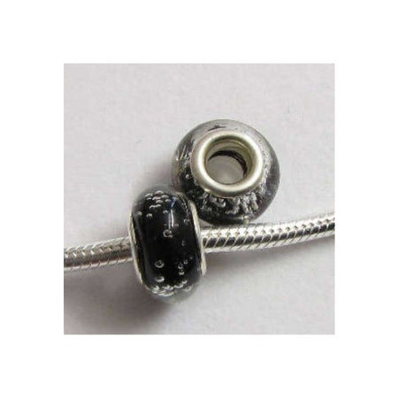 Pandora style Gluggerli schwarz 1 Stück
