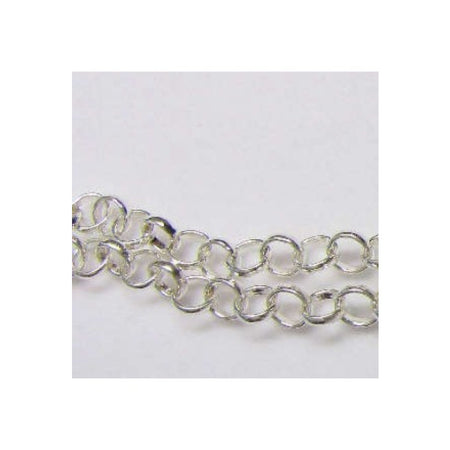 Rolo Kette 925 Silber 5mm 10cm