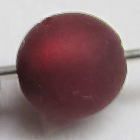 Polarisperle 14mm bordeaux