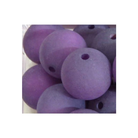 Polarisperle 14mm violett
