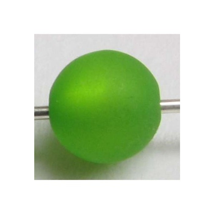 Polarisperle 8mm Kiwi 1 Stück