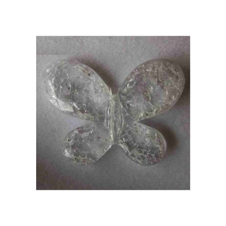 Acryl Schmetterling gross klar 45x34mm 1 Stück