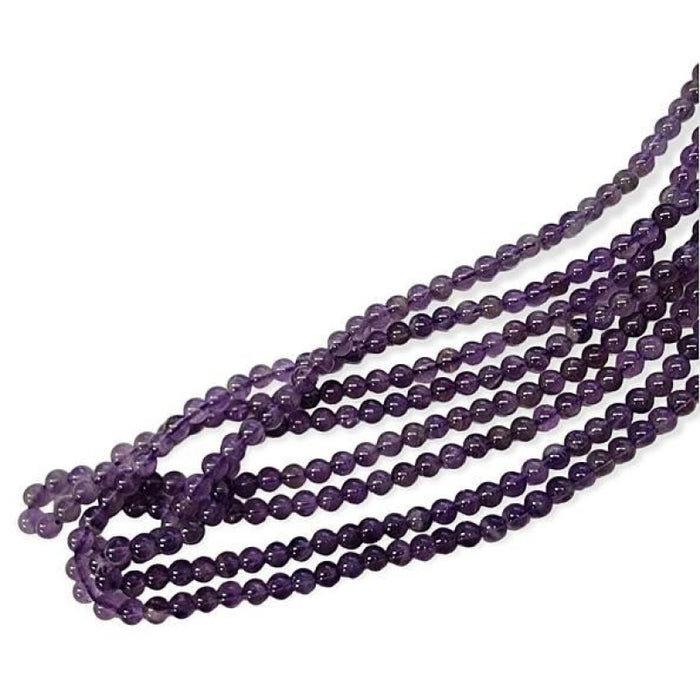 Amethyst 4mm 1 Strang