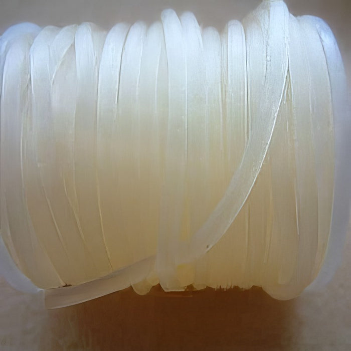 Rubber (Gummi) transparent 2mm / 2m