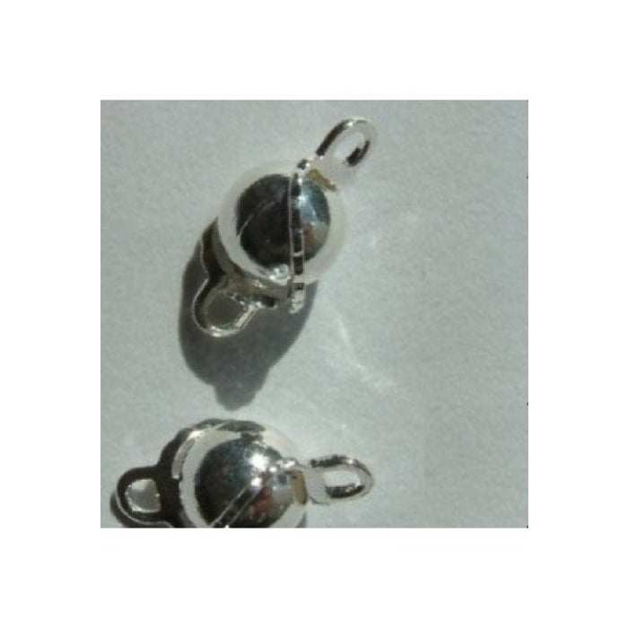 Link Swirl silber 10 Stück 5mm